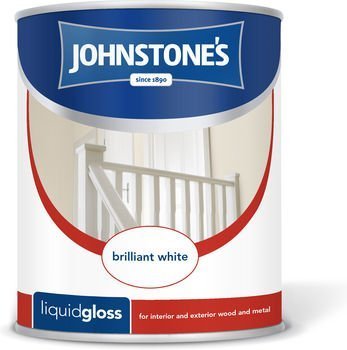 Johnstone's Liquid Gloss Paint - Magnolia 750ml