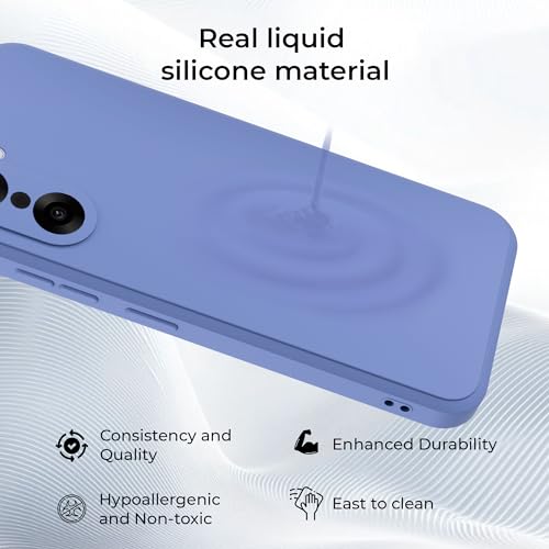 Image of A rtistque Back Cover Case for OnePlus Nord CE 5 5G | Premium Blue Matte Cover | Camera Protection | Shockproof TPU | Slim Stylish Design | OnePlus Nord CE 5 Back Cover