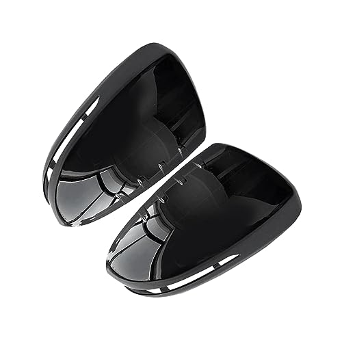 Couvre miroir de rétroviseur de voiture noire pour K5 coque rétroviseurs latéraux