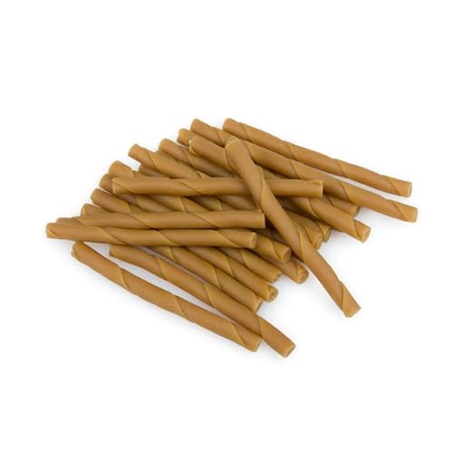 dog rawhide sticks peanut-butter