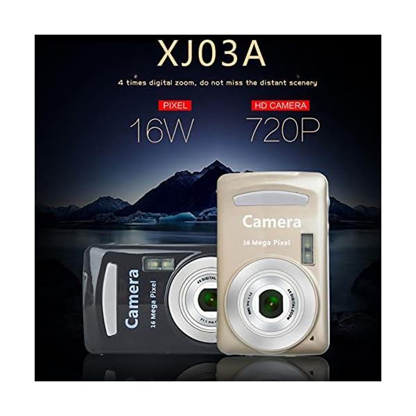 MOHAN88 Digitalkamera, 16 Millionen Pixel Tragbare 2,7-Zoll-Digitalkamera Praktischer High-Definition-Mini-Digitalkamera… – Bild 5