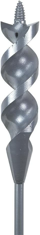 53720 Flex Bit Auger, 1-Inch x 54-Inch Flexible Drill Bit for Pulling Wire Behind Walls