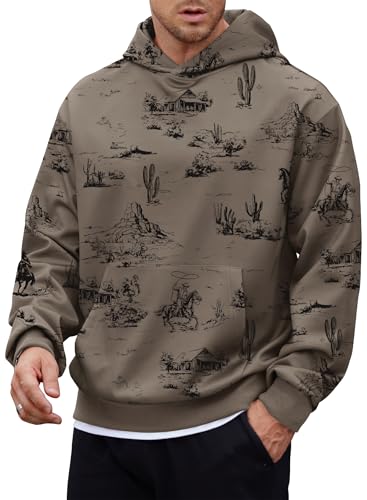 Herberton Mens Fashion Regular Pullover Tactical Spring Sweatshirt Camo Longsleeve