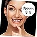 COLLBATH 1Set Hip Hop Grills Stylish for Durable Jewelry for Men Women Removable Comfortable for Cosplay Fashion Events