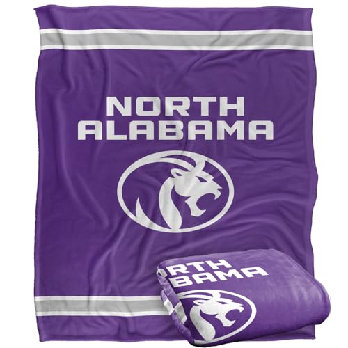 University of North Alabama Blanket, 60"x80" Primary Logo Silky Touch Super Soft Throw Blanket