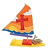 Fun Express DIY Wood Sailboat Kits 12 Pack - Premium Wooden Boat Building Craft Kit for Kids | Vacation Bible School VBS Supplies | Educational STEM Projects for Classroom & Summer Camp Activities #1