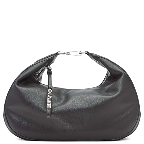 Image of Calvin Klein Womens Clay Top Zip Hobo Shoulder Bag