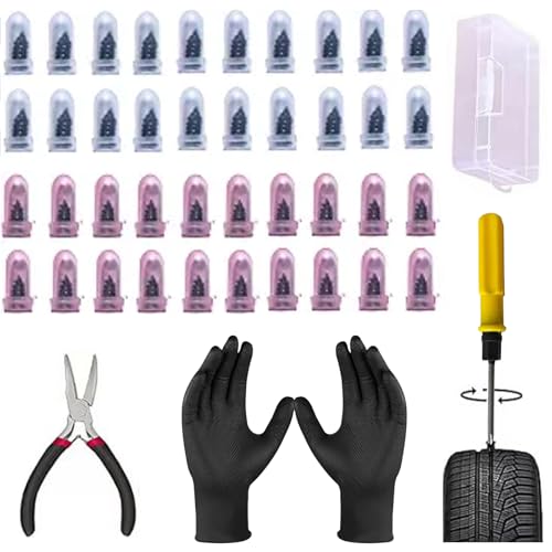 Kit de réparation de pneus pour trajets en voiture et voyages à moto