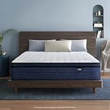 Coolvie Full Size Hybrid Mattress 12 Inch, Cooling Full Mattress with Latex