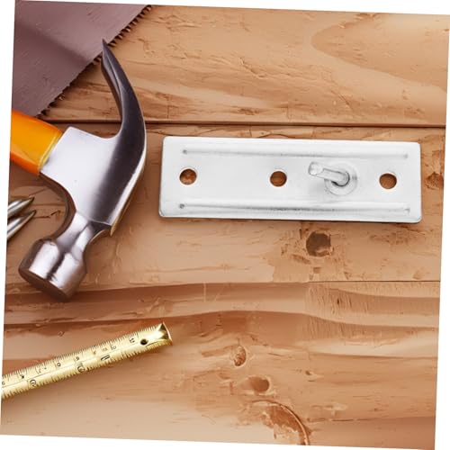 Support mural pour chauffe-eau électrique en fer argenté : kit complet de fixation - 6