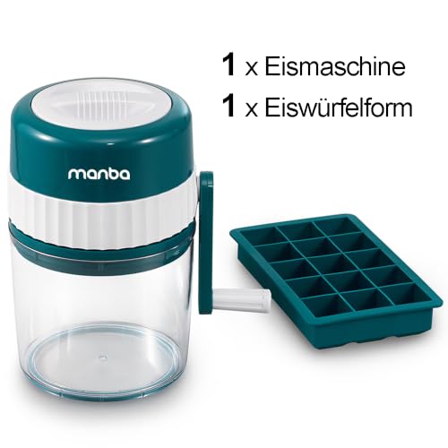 Foto von MANBA Slush Maschine manuell - Rasier-Eis & Snow Cone selbst machen
