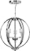 Fredrick Ramond FR49293PCM Mondo-Three Light Chandelier-18 Inches Wide by 20.25 Inches Tall, Mondo-Three Light Chandelier-18 Inches Wide by 20.25 Inches Tall