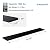Ruedamann 0.6" Rise Threshold Ramp for Doorways, Sturdy Rubber Threshold Ramp, Non-Slip Power Door Ramps for Wheelchairs is Adjustable and Cuttable for Doorways, Curb, Scooters, Driveways