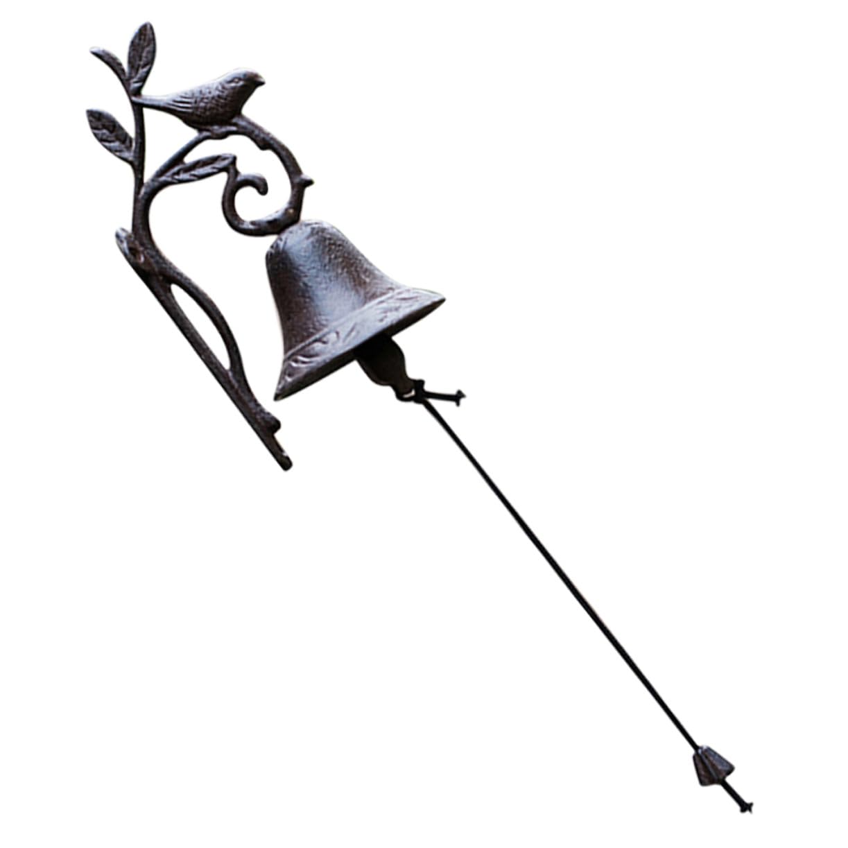 Sonnette murale oiseaux métal décoration extérieure unique