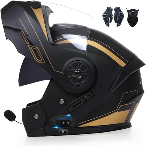 Casque intégral rabattable bluetooth pour les trajets urbains quotidiens