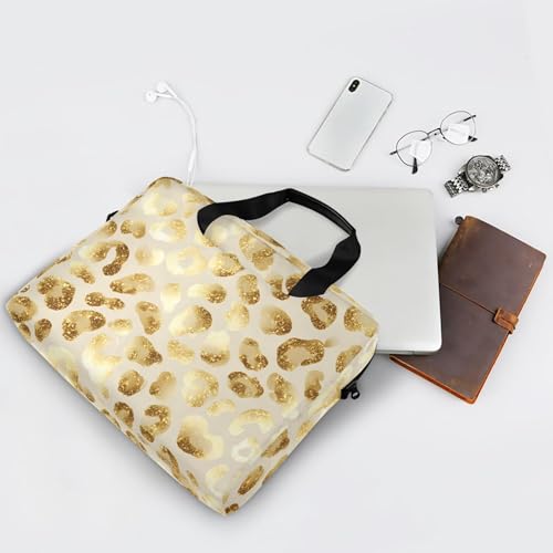 Maletín para portátil patrón leopardo Gold ALAZA 13-15.6" miniatura 7