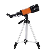Nuestro telescopio refractor está equipado con un gran 70 mm Apertura de la lente objetiva que proporciona una mayor, más brillantes vistas en comparación con el modelo de 50 mm al tiempo que añade muy poco peso adicional.