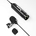XLR Lavalier Microphone MAONO XLR10 6.56ft Phantom Power High Sensitivity and Flat Frequency Metal Omnidirectional Lapel Mic for Zoom, Camcorders, Canon, Sony, Panasonic, Tascam