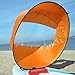 Kayak Wind Sail Foldable Kayak Wind Paddle Portable Kayak Downwind Sail with Clear Window for Inflatable Boat Kayak Accessory, Kayak Downwind Sail