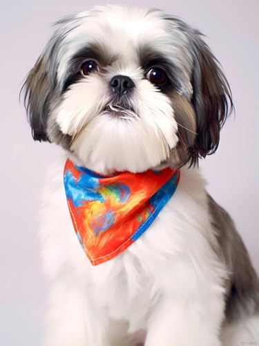 EATUKYIC Shih Tzu Diamond Painting Image