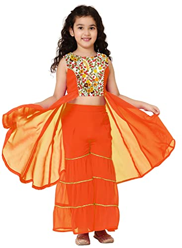 Image of A.T.U.N. (ALL THINGS UBER NICE) Girls Sharara Set