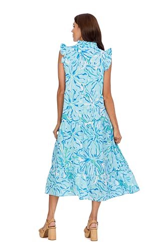 Image of Mud Pie Women's Mud Pie Women's Adair Tiered Maxi Dress