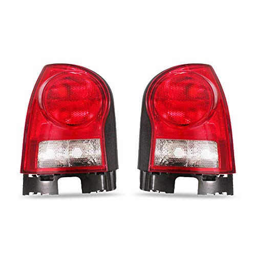 Par Lanterna Traseira Gol G4 2006 07 08 09 10 11 Preta Bicolor