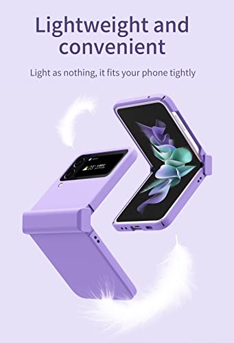 SHIEID Capa Z Flip 4 com design de proteção de dobradiça, design ultrafino para Galaxy Z Flip 4 5G C