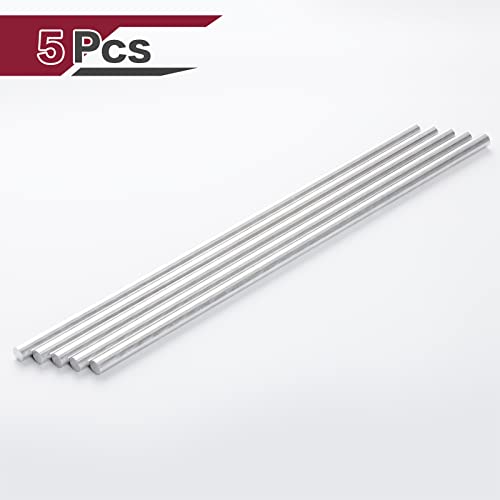 Douyudao LVBANG-20221227-1 3/8 Inch Diameter 6061 Aluminum Round Rod 13 Inch Long,T6511 thumb #2