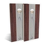 Skip's Garage Trex Two Tone Lava Rock Rainier All-Weather Cornhole Board Set | Weatherproof PVC | NO Accessories