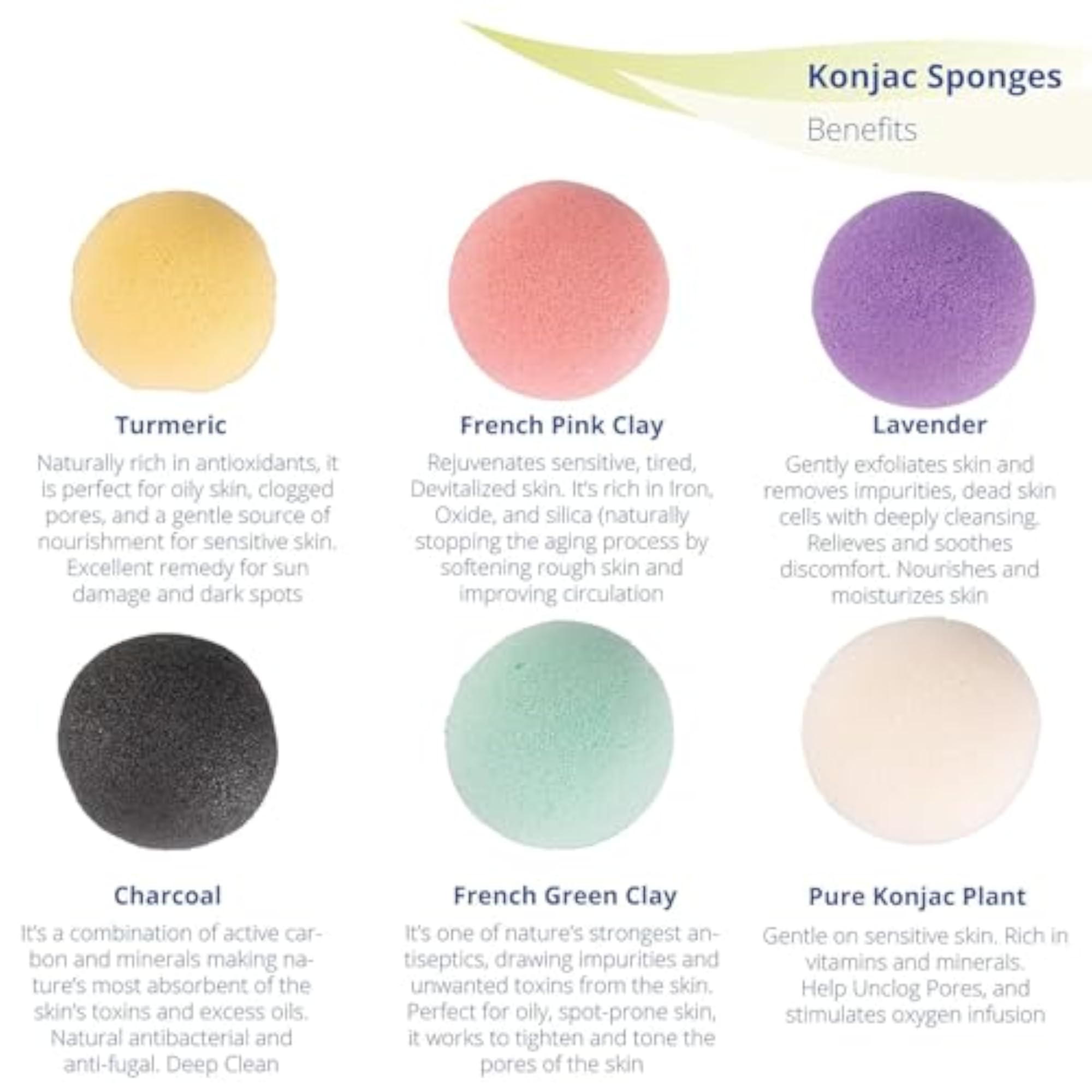 100% Natural Organic Facial & Body KONJAC Bath Sponge
