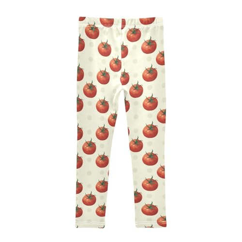 Girls Leggings Ripe Tomato Toddler Girls Clothes Leggings for Girls Toddler Girls Leggings 3-4T2