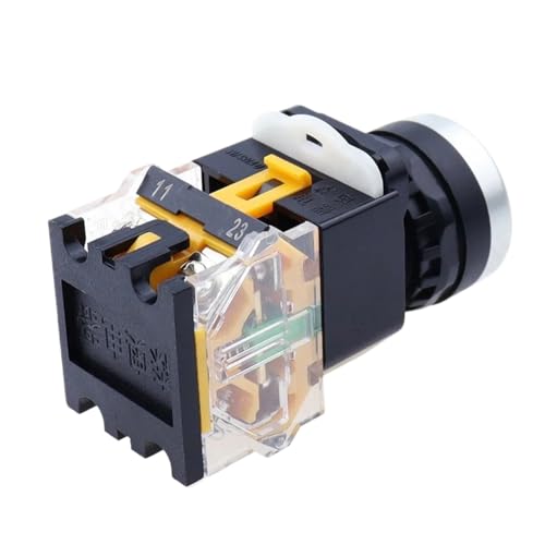 Interruptor pulsador momentáneo LA38 de 22 mm para reparar panel eléctrico 4