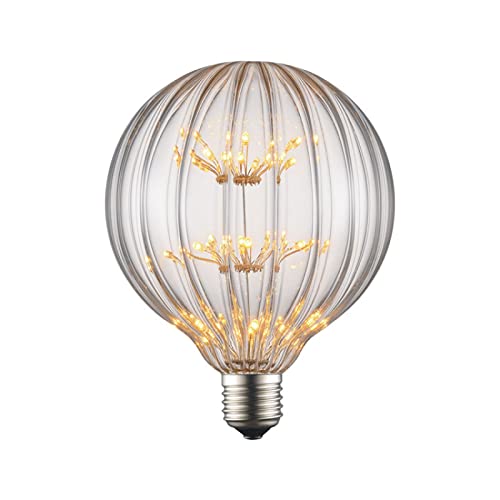 Ampoule LED rétro Edison G125 luminaire vintage citrouille décoration maison