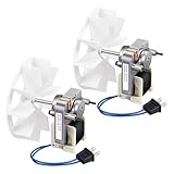 Ceoighe Bathroom Vent Fan Motor and Ceiling Blower Wheel Replacement Electric Motors Kit Compatible with Nutone Broan 50CFM 120V(2 Pack)