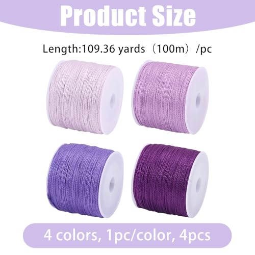 Hilo Sashiko FREEBLOSS 110 yardas x 4 colores algodón miniatura 2