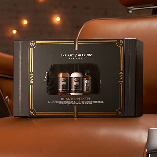The Art of Shaving Beard Prep Kit - 4oz Peppermint Beard Wash & Conditioner, 1oz Sandalwood Beard Oil - Thumbnail 6