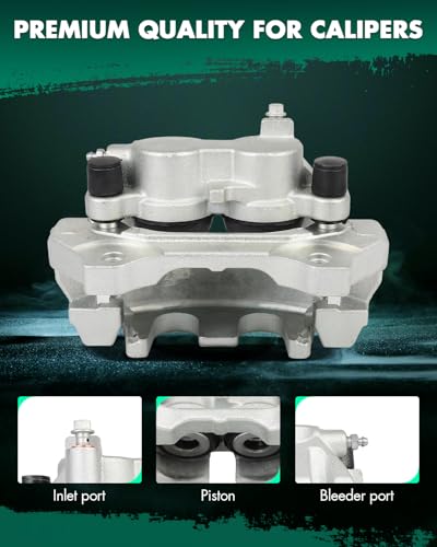 Image of SCITOO Front Right Brake Caliper With Bracket 18B5296A Compatible For Dodge For Durango 2011-2018,For Jeep For Grand Cherokee 2011-2020