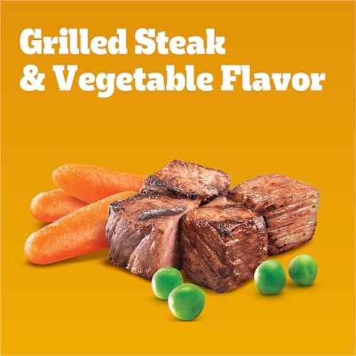 Image of Pedigree Puppy Dry Puppy Food, Grilled Steak and Vegetable Flavor, 14 lb. Bag