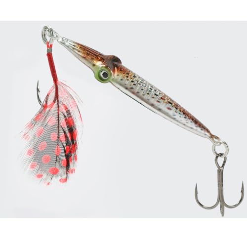 FOLANDO 6.6cm octopus Sea Fishing Lures with Hooks, Spinner Lure sea fishing sinking lure for Sea Fishing Tackle for Long Cast Deep Sea Fishing 21g - Image 2