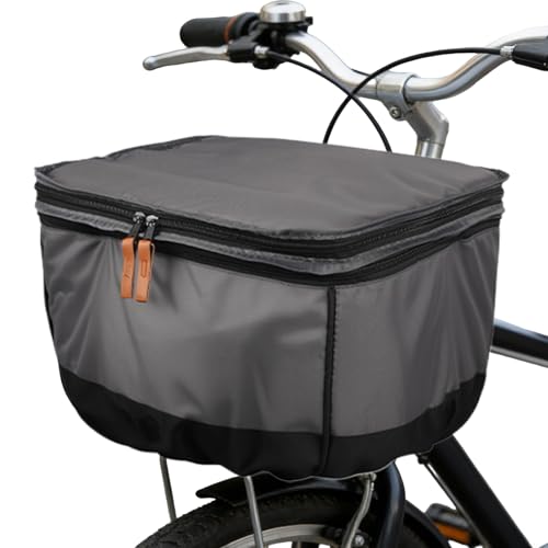 Funda delantera para cesta de bicicleta impermeable para proteger equipaje de lluvia y UV