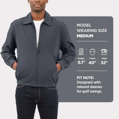 Image of London Fog Men's Auburn Zip-Front Golf Jacket