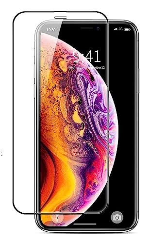Image of Tempered Glass Screen Protector Guard for iphone X /Xs / 11 Pro with Edge Coverage, Black