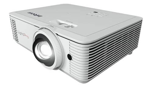 InFocus Vista II IN0048ST DLP Full HD Short-Throw Beamer mit Zwei HDMI-Eingängen für Klassenzimmer & Büros