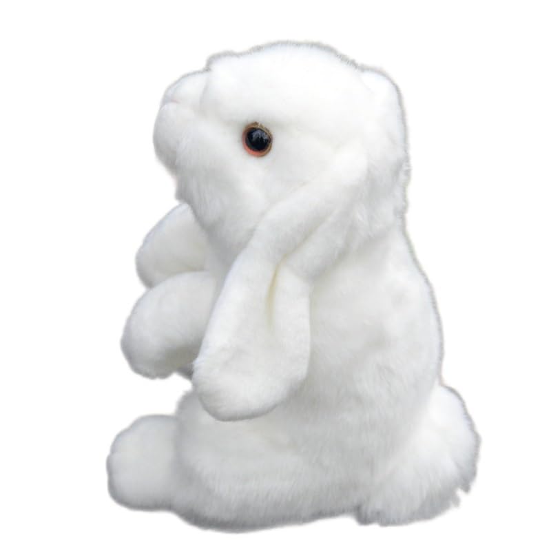 Amazon.co.jp: シミュレーションかわいい大きな白いウサギの
