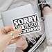 (3 Pcs) Sorry No Hablo Fuctardo Sticker, Uncensored Inappropriate, Offensive Car Decals, Funny Car Stickers for Adults - Vinyl Stickers for Laptop Water Bottle Phone Car Window Helmet (S1, 3 inch)