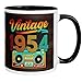 72 Geburtstag Mann Frau 72 Jahre Geschenk Tasse | Vintage 1954 – Lustige Geschenktasse zum 72. Geburtstag | Witzige Geburtstagsdeko & Geschenkidee für Männer und Frauen