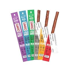 Chomps 6 Flavor Variety Trial Pack - Grass-Fed & Finished