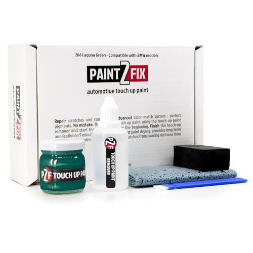 266 Laguna Green | Lagunengruen Touch-Up Paint & Scratch Repair Kit for BMW Models - 1.35 fl oz (35 ml)