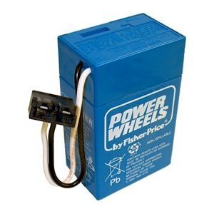 Toy / Game Fisher Price Complete 6 Volt, 4 Ah Blue Power Wheels Battery - Extend Your Batteries Life!